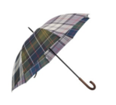 Barbour Mixed Tartan Full Length Umbrella