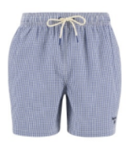 Barbour Gingham Seersucker Swim Short (SS '26)