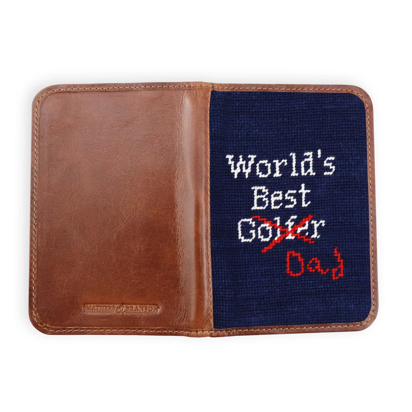 World's Best Golfer Dad Golf Scorecard Holder