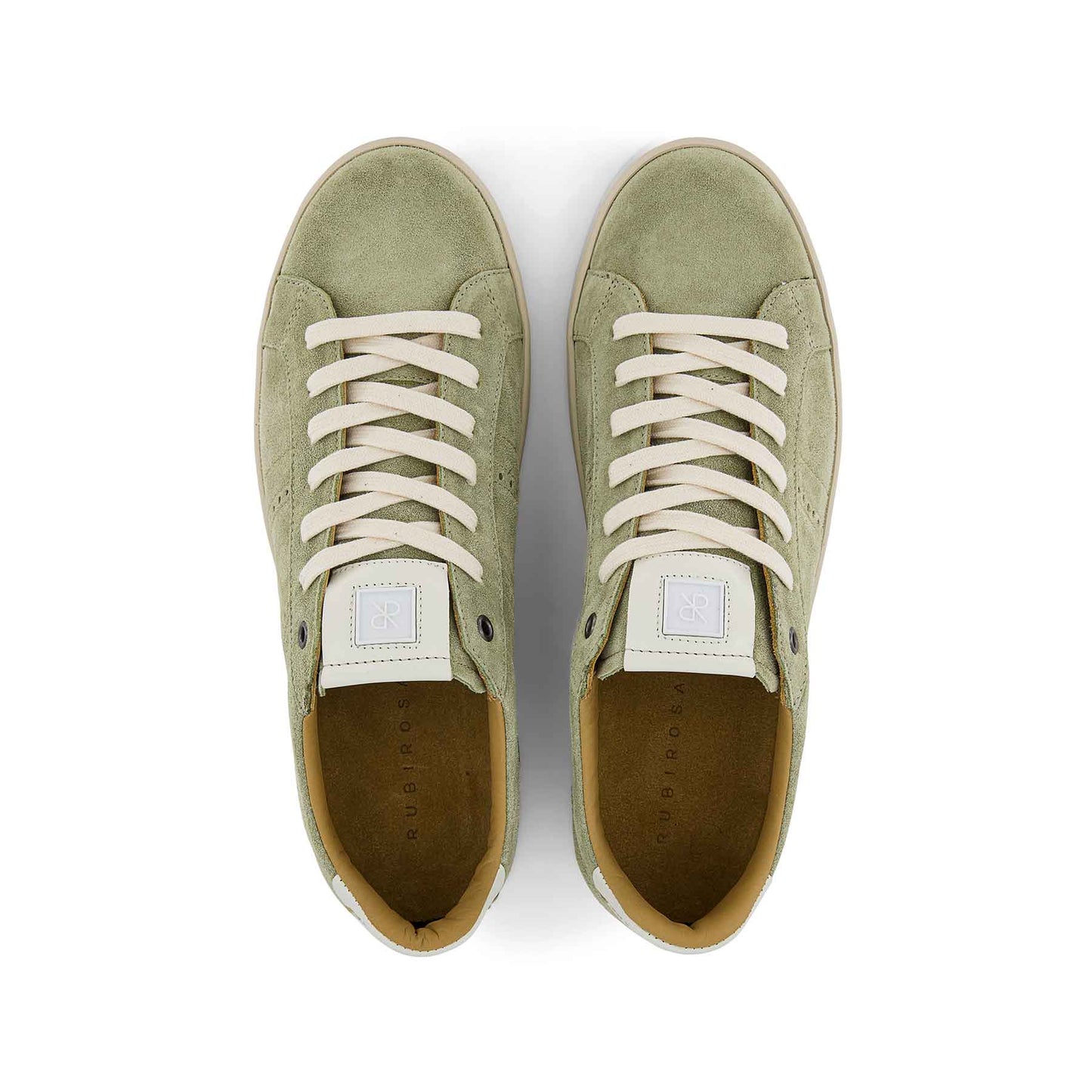 Odile Green Men’s Leather Sneakers
