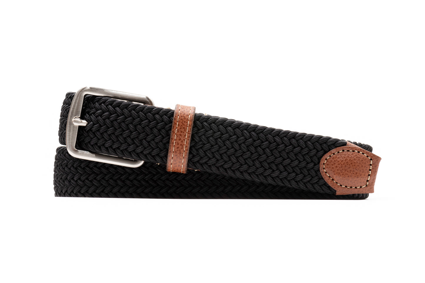 NEWPORT WOVEN ITALIAN RAYON ELASTIC BELT