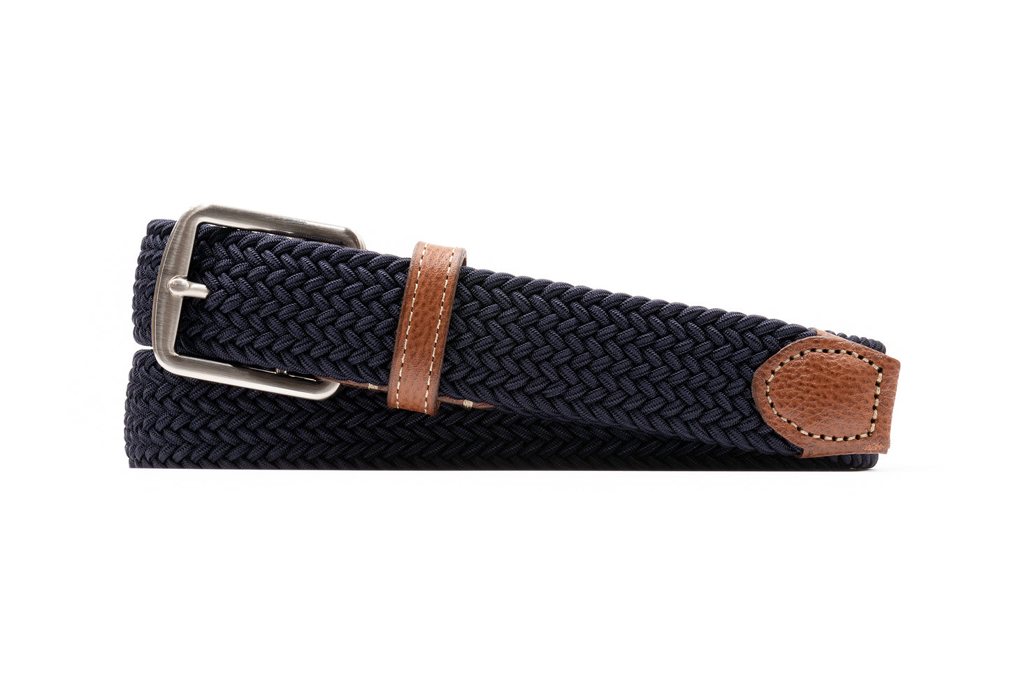 NEWPORT WOVEN ITALIAN RAYON ELASTIC BELT
