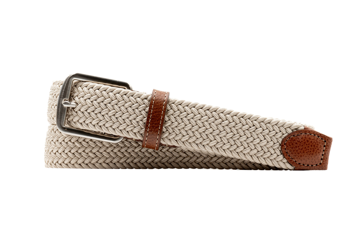 NEWPORT WOVEN ITALIAN RAYON ELASTIC BELT