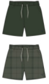 Barbour Water Reactive Tartan Swim Short