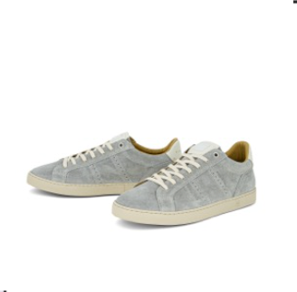 Odile Light Grey Men’s Leather Sneakers