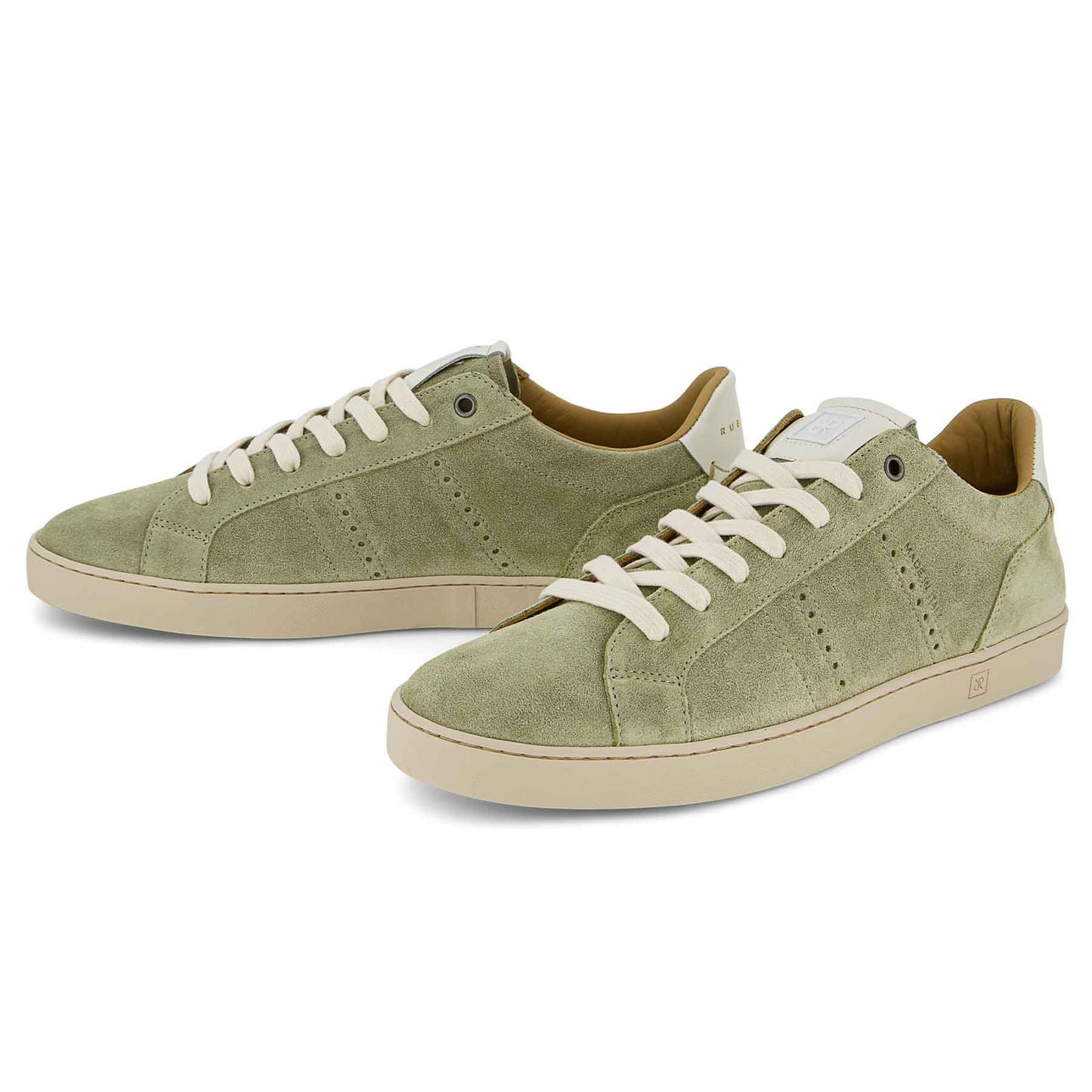 Odile Green Men’s Leather Sneakers