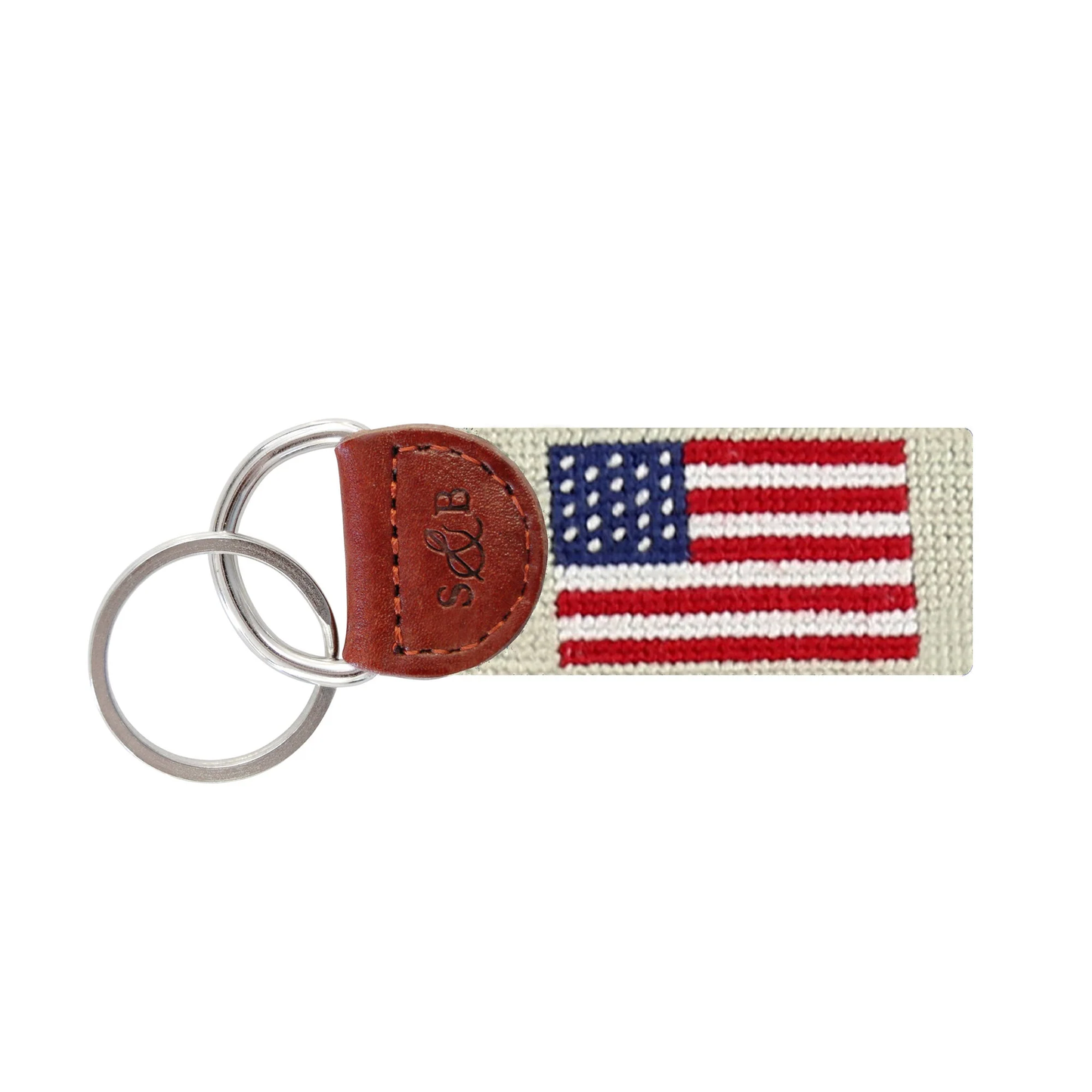 American Flag Key Fob