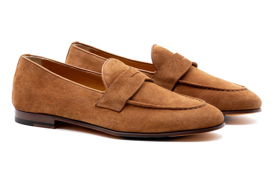 BOLOGNA ITALIAN SUEDE LOAFERS