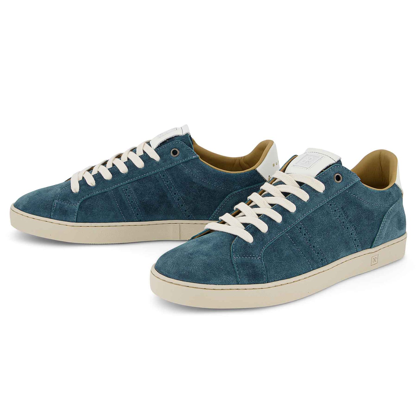 Odile Blue Men’s Leather Sneakers
