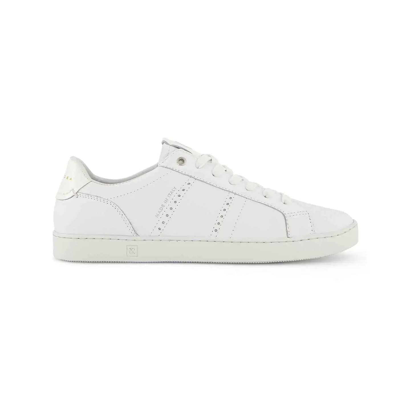 Odile White Men’s Leather Sneakers