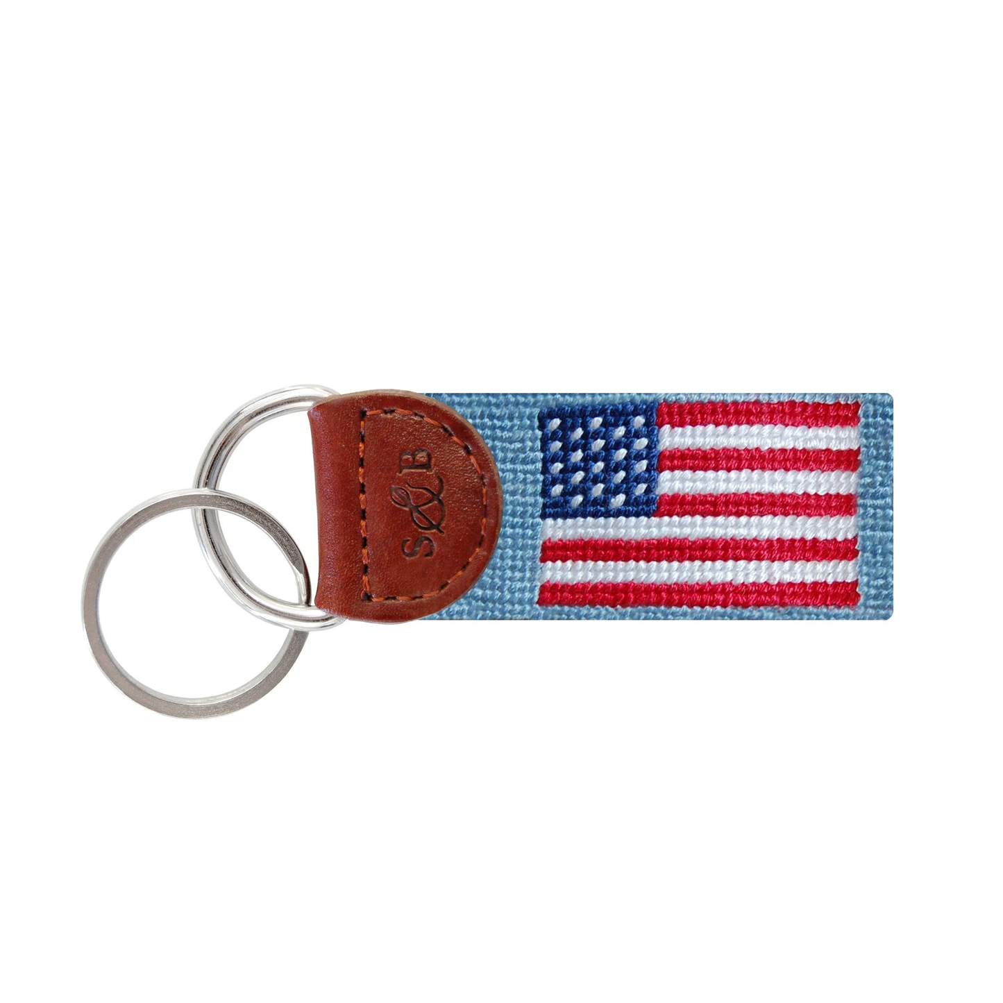 American Flag Key Fob