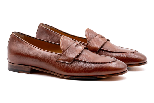 BOLOGNA ITALIAN DEERSKIN LOAFERS
